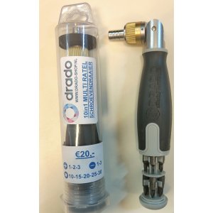 Multi Ratel Schroevendraaier 10in1 Multi Ratel Schroevendraaier 10in1