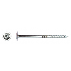 Flenskop Houtschroef 8x300mm TX30 Verzinkt - PFS Flenskop Houtschroef 8x300mm TX30 Verzinkt - PFS