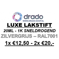 Luxe Lakstift - 1K 20ml - Zilvergrijs Ral7001