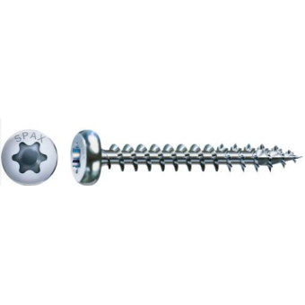 500x SPAX spaanplaatschroef 6x35 Cilinderkop Torx 30 - WIROX