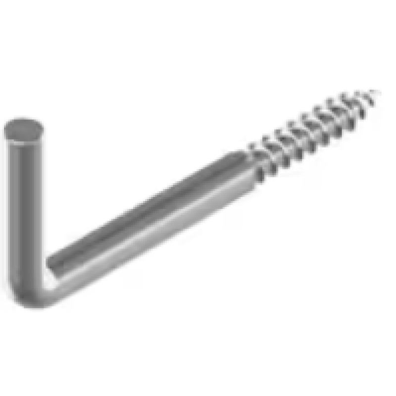 100x Schroefduim Houtdraad 100 x 6,0 x 18mm - Staal Verzinkt