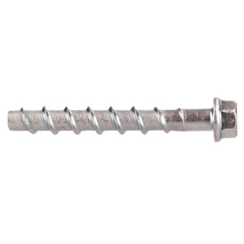 100x Betonschroef 6x25x60 Zeskant Verzinkt Gehard - smart