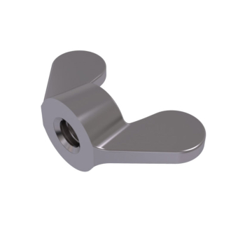 50x Vleugel Moer M4 - DIN 315 Staal Verzinkt