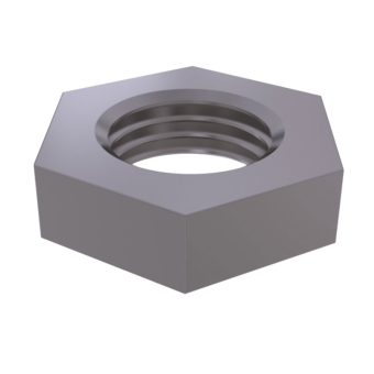 250x Lage Zeskantmoer M2 - DIN 439 RVS A2