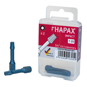 2x TX30 25mm Torx Inpact Bit - HAPAX