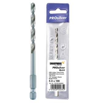 HSS Metaalboor Zeskant Ø6x107mm