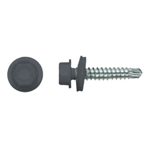 ZELFBORENDE ZESKANT  Ø4,8x64 - ANTRACIET RAL7016 - EPDM - DIN7504ZKR ZELFBORENDE ZESKANT  Ø4,8x64 - ANTRACIET RAL7016 - EPDM - DIN7504ZKR