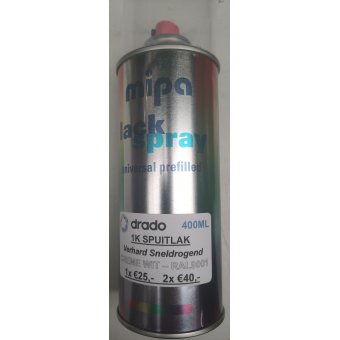 Spuitlak 1k - Antraciet Ral7016 10%Glans - 400ml