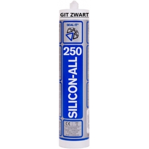 Seal-It SILICONEKIT 310ML - Git Zwart Ral9005 Seal-It SILICONEKIT 310ML - Git Zwart Ral9005
