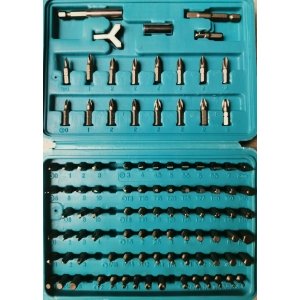 BIT SET SCHROEVENDRAAIER - 100 DELIG BIT SET SCHROEVENDRAAIER - 100 DELIG