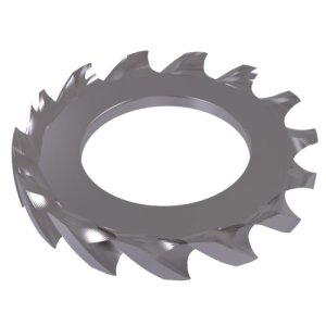 500x Tandveer Ring M3 - RVS DIN6798