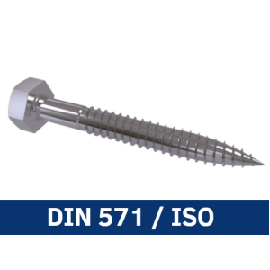 Houtdraad Bout DIN 571