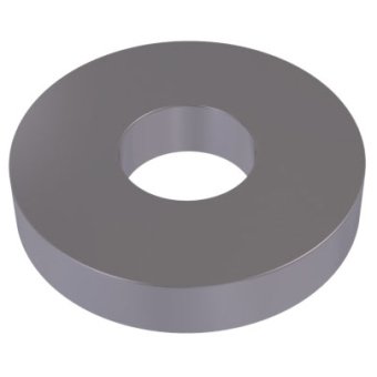 100x Dikke Sluit Ring M6 - Staal Verzinkt - DIN 7349