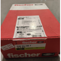 50x fischer Nagel constructie plug N 10x185 F met platte kop